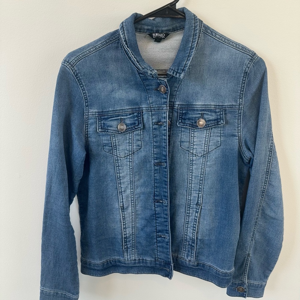 Buffalo David Bitton Women's Classic Blue Jean Jacket